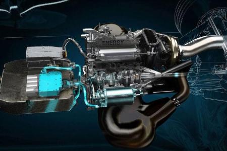 Formel 1 - F1- Renault - Motor - V6-Turbo - MGU-H - MGU-K