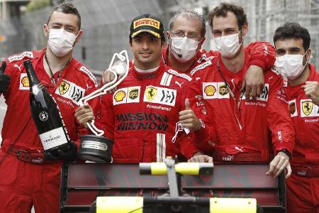 Carlos Sainz - Ferrari - Formel 1 - GP Monaco - 23. Mai 2021