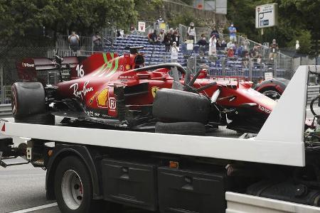 Charles Leclerc - Ferrari - Formel 1 - GP Monaco - 22. Mai 2021