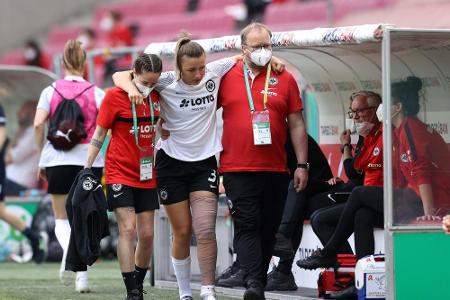 Kreuzbandriss: Eintracht-Kapitänin Pawollek fällt lange aus