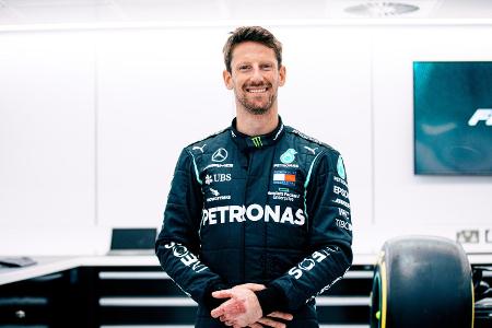 Romain Grosjean bekommt seine Testfahrt in einem Mercedes