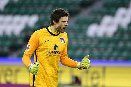 Hertha BSC verlängert mit Torhüter Jarstein