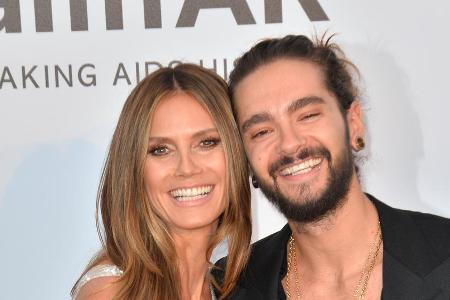 Heidi Klum ist dankbar, dass sie Tom Kaulitz in ihrem Leben hat.