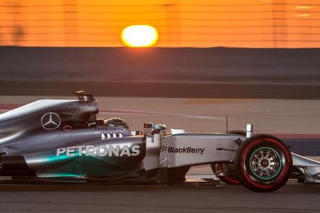 Nico Rosberg - F1 Test Bahrain 2014