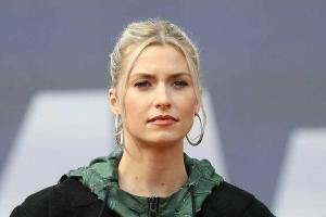 Lena Gercke, hier vor Kurzem in München, hatte Corona
