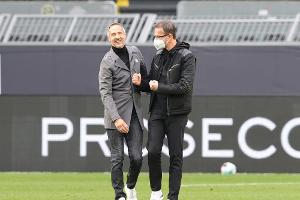Eintracht-Vorstandssprecher Hellmann: Bobic und Hütter gehen "durchs große Tor"