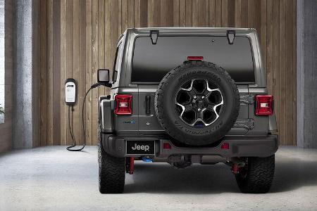04/2021, Jeep Wrangler 4xe mit Mopar-Werks-Tuning und Zubehör