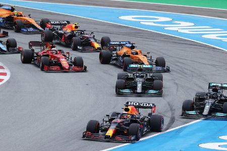 Start - Formel 1 - GP Spanien 2021 - Barcelona - Rennen
