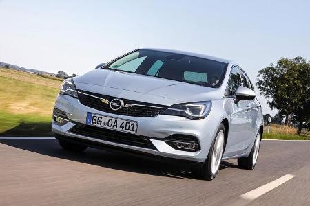 Opel Astra Facelift, Exterieur
