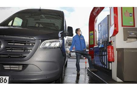 Test neuer Dieselmotor (2021)