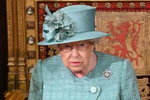 Queen Elizabeth II. bei der Parlamentsersöffnung im Dezember 2019