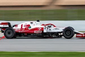 Alfa Romeo - 18 Zoll - Reifentest - Pirelli - Radkappe - Barcelona - 2021