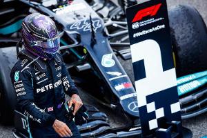 Lewis Hamilton - Mercedes - Formel 1 - GP Spanien 2021 - Barcelona - Rennen