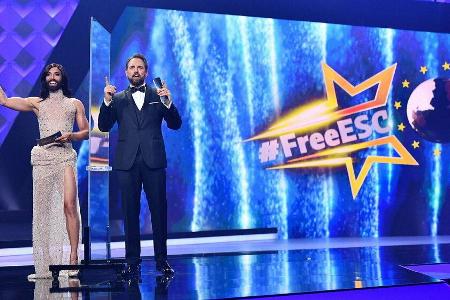 Conchita Wurst und Steven Gätjen moderieren erneut den 
