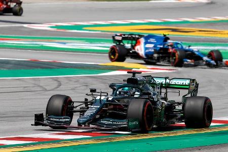 Lance Stroll - Aston Martin - Formel 1 - GP Spanien - 7. Mai 2020