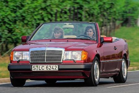 Vor 30 Jahren debütierten die Mercedes Cabrios der Baureihe 124