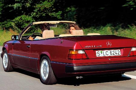 Vor 30 Jahren debütierten die Mercedes Cabrios der Baureihe 124