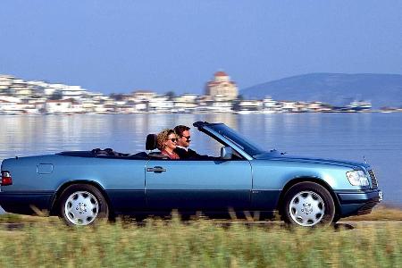 Vor 30 Jahren debütierten die Mercedes Cabrios der Baureihe 124