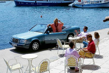 Vor 30 Jahren debütierten die Mercedes Cabrios der Baureihe 124