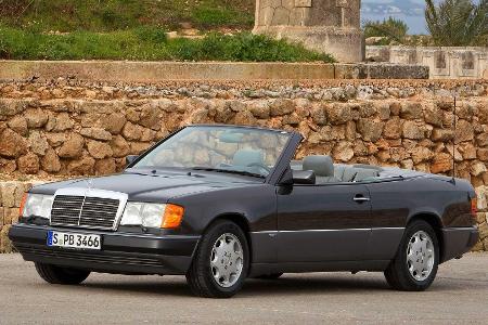 Vor 30 Jahren debütierten die Mercedes Cabrios der Baureihe 124