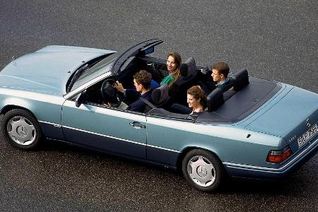 Vor 30 Jahren debütierten die Mercedes Cabrios der Baureihe 124