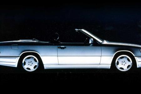 Vor 30 Jahren debütierten die Mercedes Cabrios der Baureihe 124