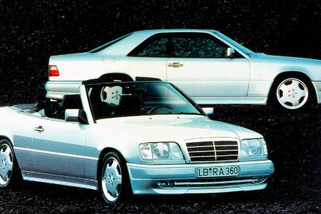 Vor 30 Jahren debütierten die Mercedes Cabrios der Baureihe 124