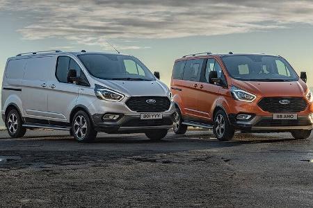 Ford Transit Tourneo Active und Trail-Versionen