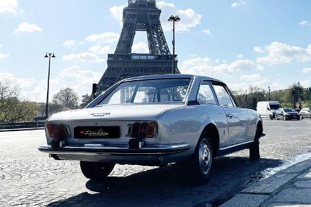 Elektrisches Peugeot 504 Coupé von Retrofuture.