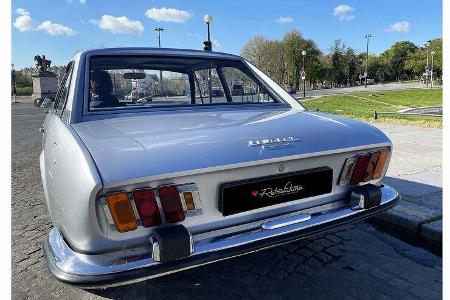 Elektrisches Peugeot 504 Coupé von Retrofuture.