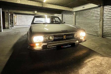 Elektrisches Peugeot 504 Coupé von Retrofuture.