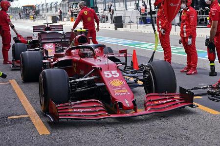 Carlos Sainz - Ferrari - Formel 1 - GP Portugal - Portimao - 30. April 2021