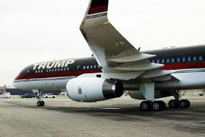 Donald Trumps Boeing 757 im Jahr 2016