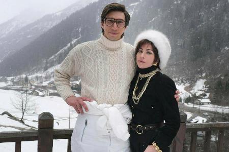 Adam Driver und Lady Gaga in ihren 