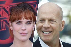 Tallulah Willis und ihr Vater Bruce Willis sehen sich ähnlich.