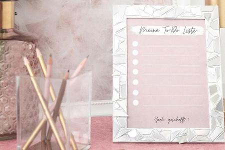 Spiegel-Mosaik aus CDs