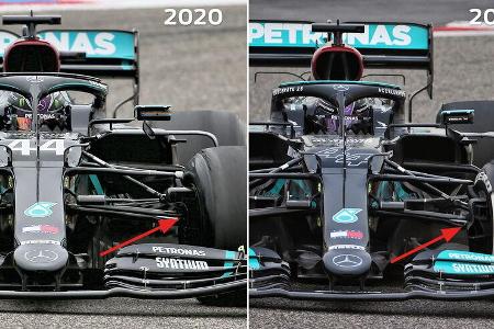 Mercedes - Technik-Details - Formel 1 - 2021