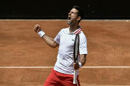 Klassiker beim Masters in Rom: Djokovic folgt Nadal ins Endspiel