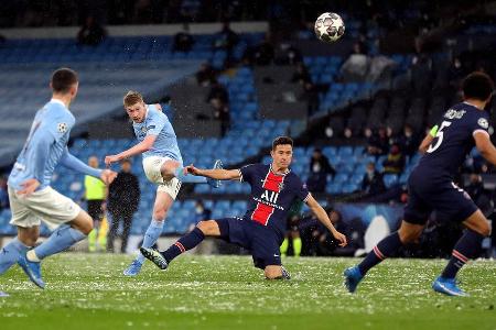 Erstmals in der Vereinsgeschichte steht Manchester City im Finale der Champions League. Die Citizens gewannen das Halbfinal-...