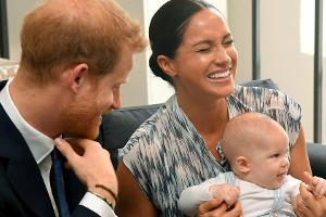 Prinz Harry, Herzogin Meghan und der kleine Archie im Jahr 2019