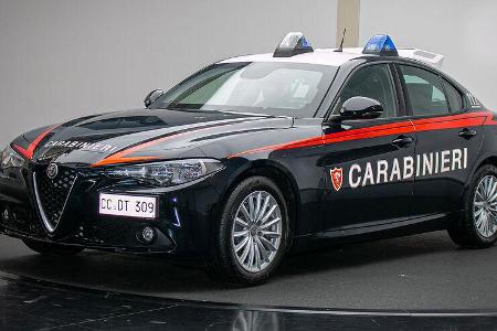 05/2021, Alfa Romeo Giulia Polizeiauto Carabinieri Italien