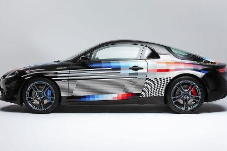 Renault bringt von der Alpine A110 ein rollendes Kunstwerk auf die Straße.