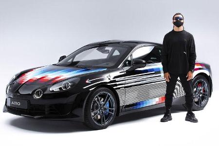 Gestaltet wurde das Art-Car vom argentinisch-spanischen Künstler Felipe Pantone.