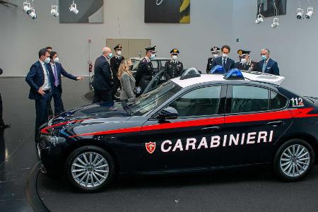 Die Carabinieri in Italien bekommen neue Alfa Giulia