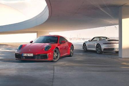 09/2019, Porsche 911 Carrera 4 Coupé und Cabrio