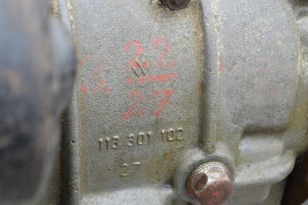 Getriebe von James Deans Porsche 550 Spyder