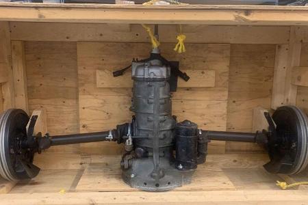 Getriebe von James Deans Porsche 550 Spyder