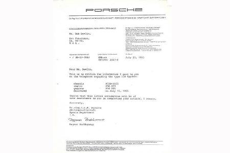 Getriebe von James Deans Porsche 550 Spyder