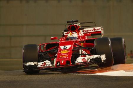 Sebastian Vettel - Ferrari SF70H - GP Abu Dhabi 2017