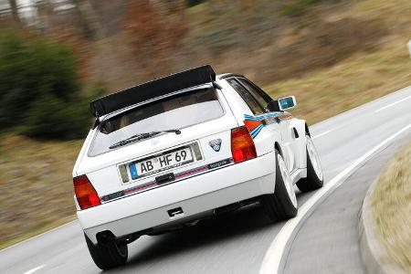 Lancia Delta HF integrale, Heck